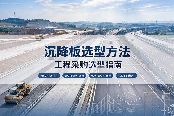 宝坻区沉降板选择方法