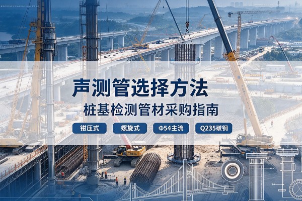宝坻区声测管选型标准