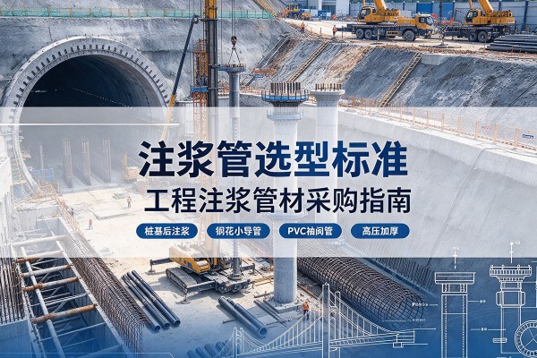 宝坻区注浆管选型标准