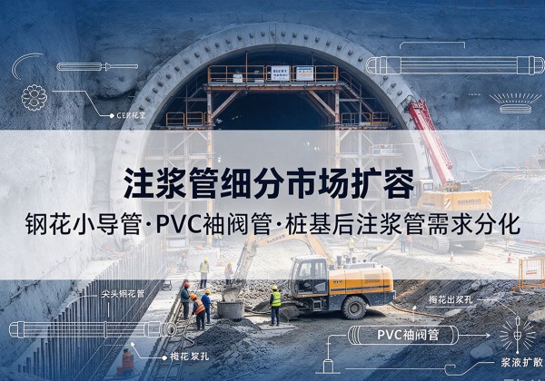 宝坻区注浆管细分市场扩容，隧道钢花小导管、PVC 袖阀管、桩基后注浆管需求分化