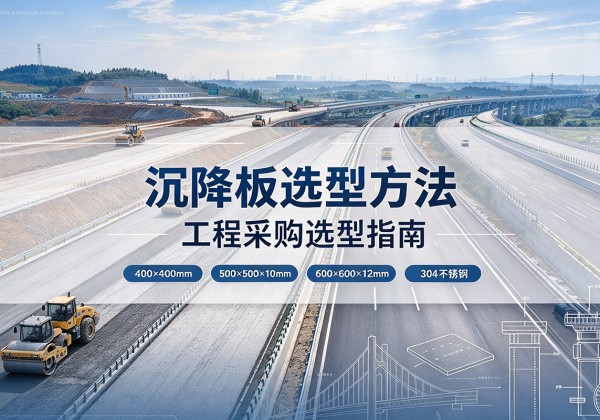 宝坻区沉降板选择方法